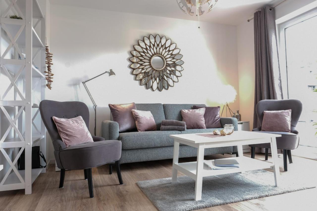 Fewo1846 Strandresidenz Wassersleben - Muschelnest - Stilvolles Studioapartment Mit Balkon Harrislee Extérieur photo