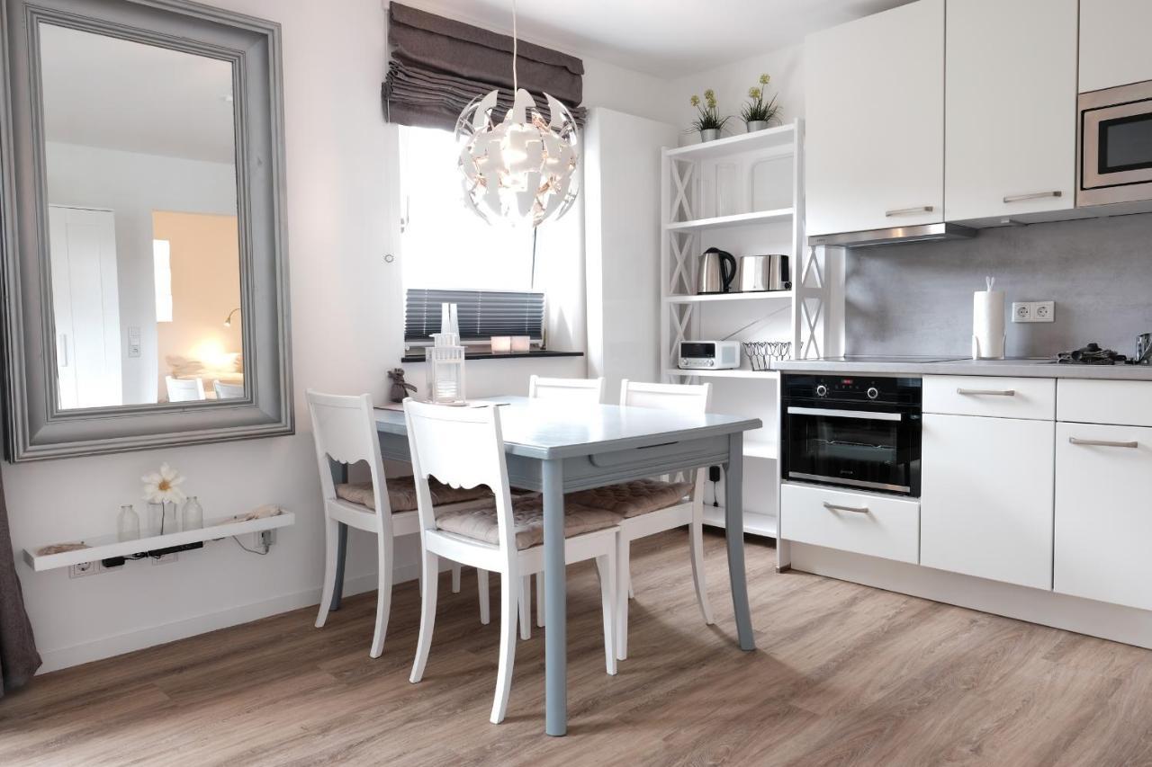 Fewo1846 Strandresidenz Wassersleben - Muschelnest - Stilvolles Studioapartment Mit Balkon Harrislee Extérieur photo