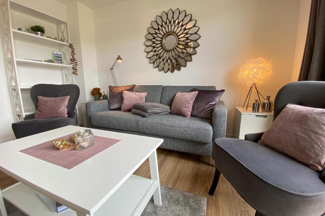 Fewo1846 Strandresidenz Wassersleben - Muschelnest - Stilvolles Studioapartment Mit Balkon Harrislee Extérieur photo