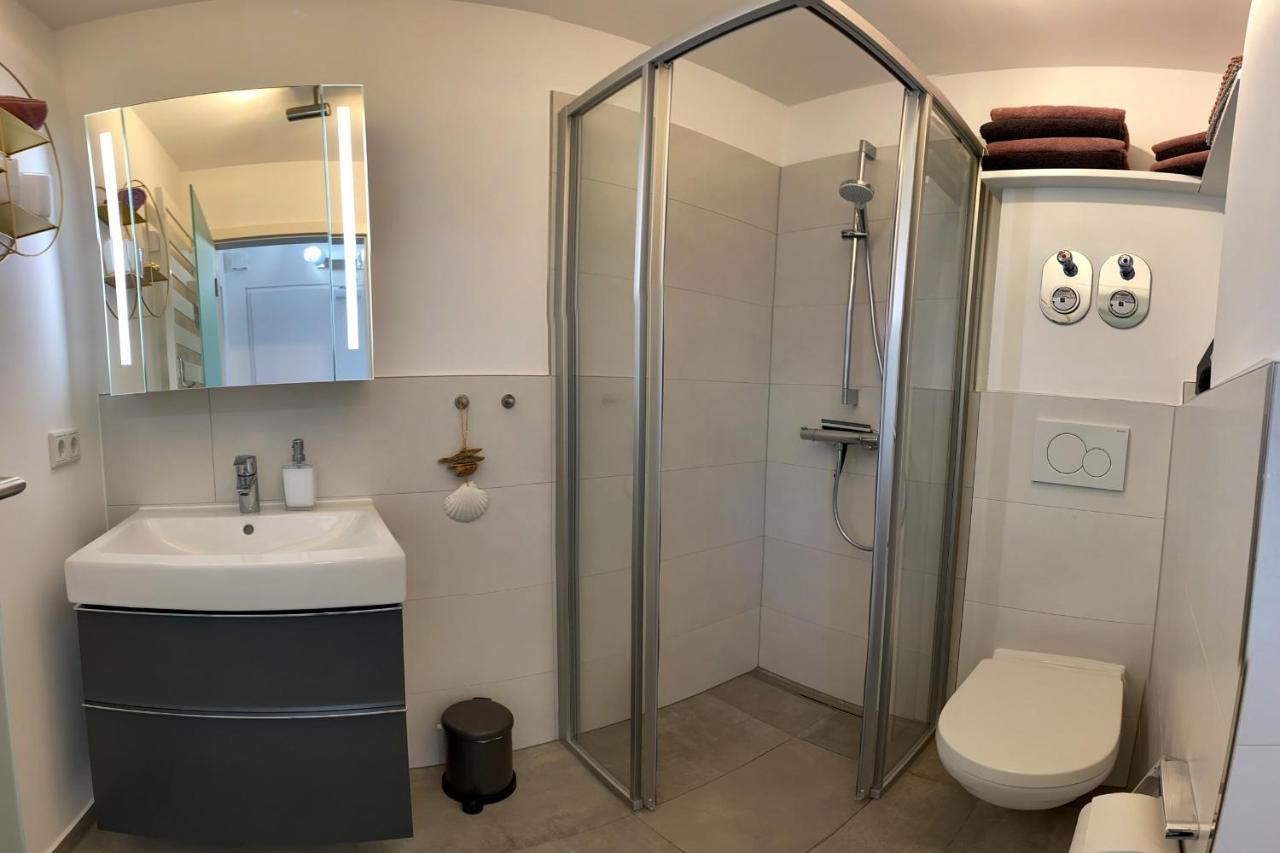 Fewo1846 Strandresidenz Wassersleben - Muschelnest - Stilvolles Studioapartment Mit Balkon Harrislee Extérieur photo